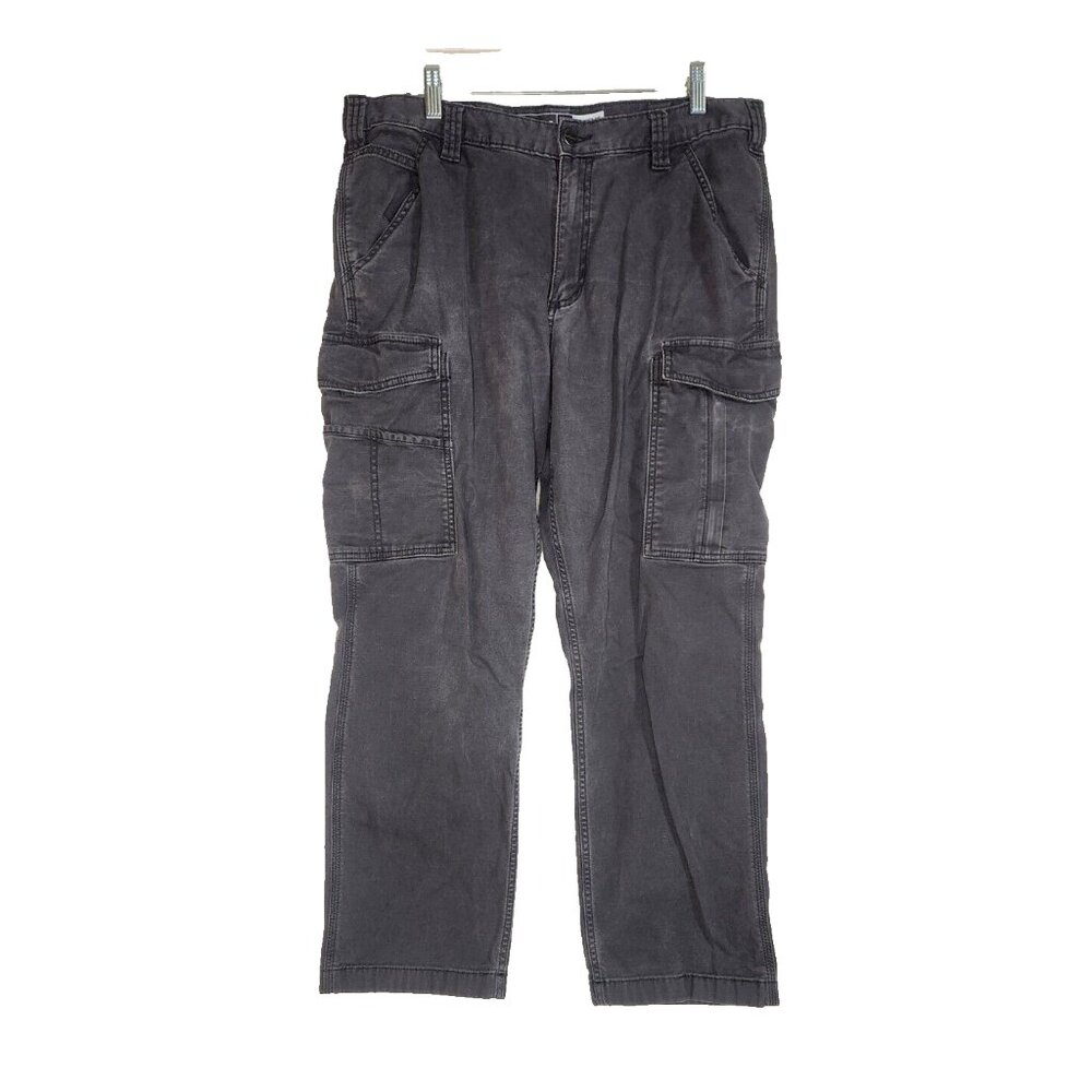 Carhartt Men's 36x30(36x29) Rugged Relaxed Fit Canvas Cargo Work Pant 103574-029